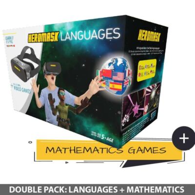 Double Pack: Heromask Languages + Mathematics
